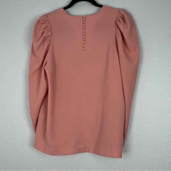 HOFMANN Copenhagen | Light Pink Long Puff Sleeve MIRA Blouse in Apricot Ice 38 6 - Picture 9 of 13